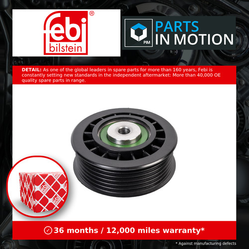 Aux belt idler pulley fits - aux,
