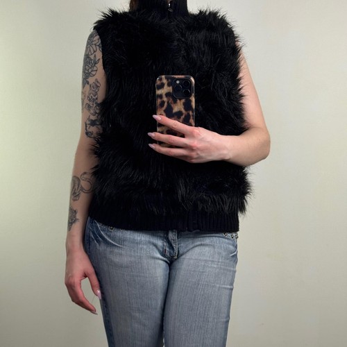 Y2k vintage faux - vintage, fur