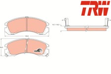 FRONT / REAR BRAKE PADS SET