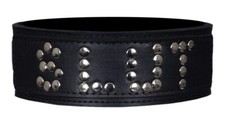 Genuine Leather SLUT Collar