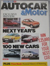Autocar 6/9/1989 featuring Audi Quattro, Koenig Competition, Strosek 928, Lancia