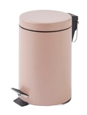 Small Pink Bin 3L Pedal Waste