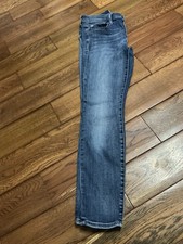 Gap 1969 True Skinny Blue Jeans Inside Leg27 Ins Waist28 ins