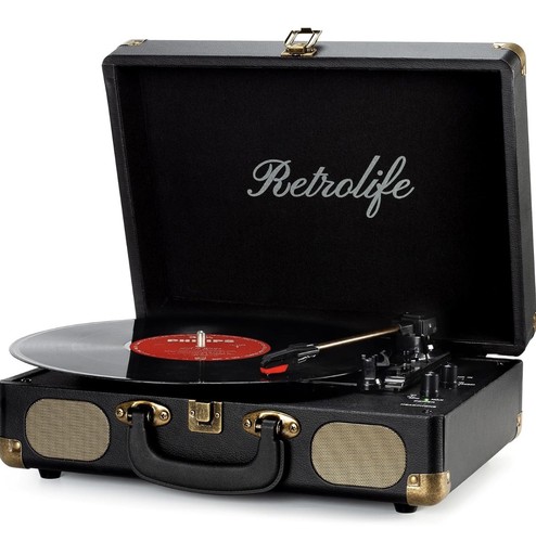 Vintage suitcase turntable - suitcase,