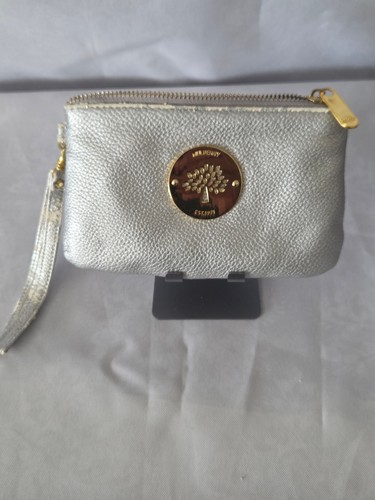 Mulberry cosmetic pouch silver - pouch,