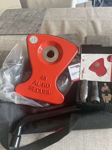 Alko caravan wheel lock kit - alko,