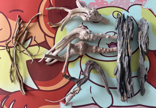 Aquarium driftwood spider - aquarium, /