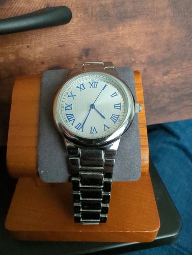 Avon silver watch - avon,