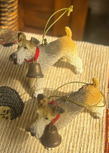 Set christmas hanging dog - of,