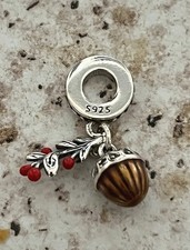 Sterling Silver 925 Acorn