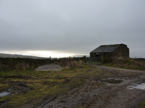 Photo lonely barn - photo,