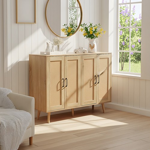 Wooden sideboard buffet - wooden,