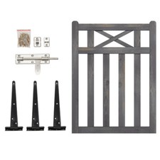 Decorative Wooden Garden Gate