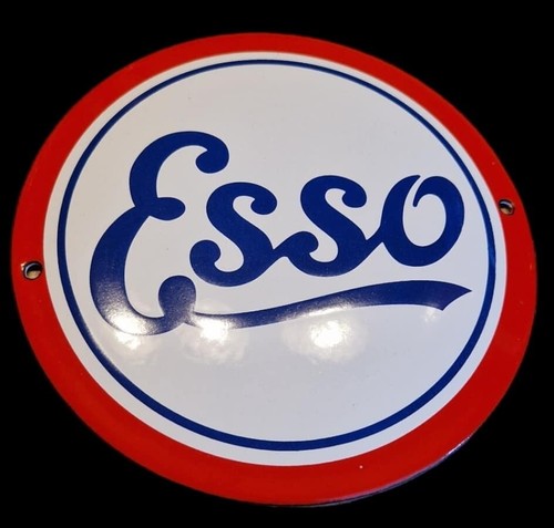 Esso retro round - esso, retro.