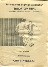 LBC Ortonians v Stamford Belvedere 05/05/xx Peterborough FA Senior Cup Final