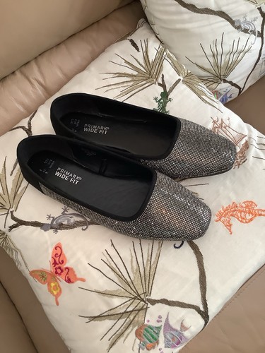 Primark wide fit black - black, flat