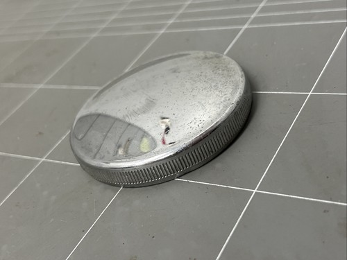 Vintage chrome fuel cap muscle - chrome,