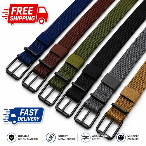 Men tactical nylon belt - men's,