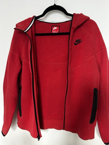 Nike red full - nike, hoodie