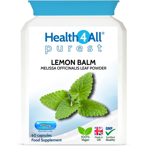 Purest lemon balm - lemon, 450mg