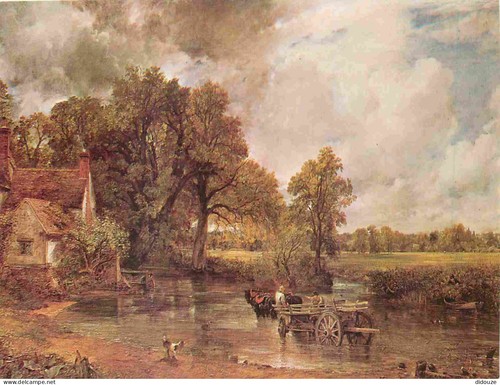 Postcard art painting - art,