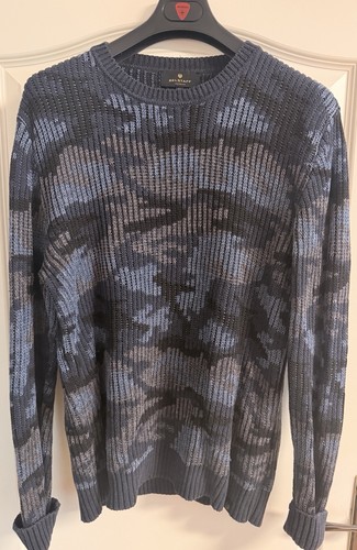 Belstaff linen blend camo - blend,