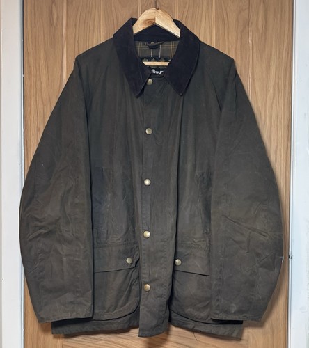 Barbour ashby olive - green, wax