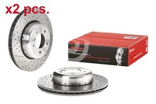 X2 PCS FRONT BRAKE DISC ROTORS