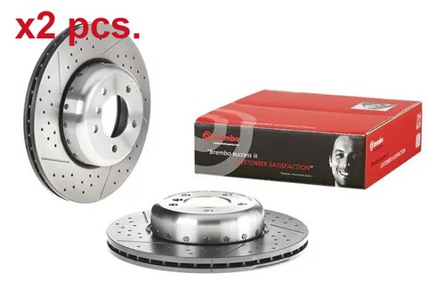 Pcs front brake disc rotors - pcs,