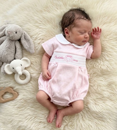 Premature baby girl romper - premature,