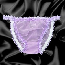Lilac Sissy Sheer Soft Nylon