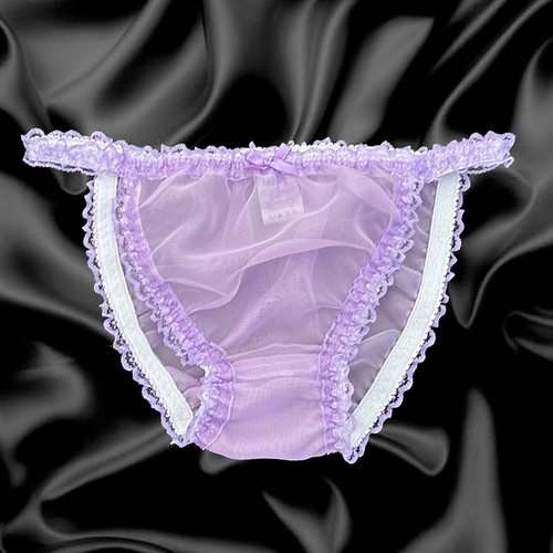 Lilac sissy sheer - soft, nylon