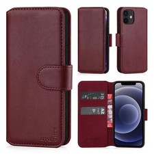 Chalk & Hide - Real Leather Book Case Cover For iPhone 12 (6.1") / 12 Pro (6.1")