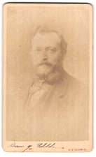 Photograph C. F. Schmid, Reutlingen, charming looking young man with full ba 