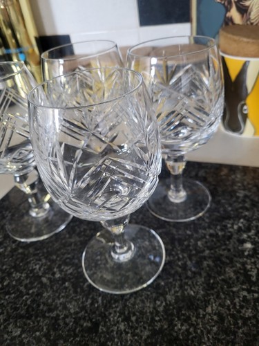 Glasses crystal heavy - heavy, wine