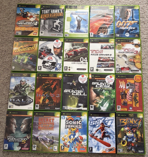 Original xbox games bundle - xbox,