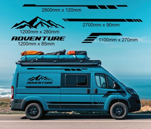 Full camper adventure stickers - full,