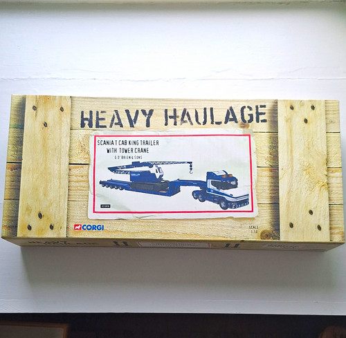 Corgi heavy haulage scania - heavy, t