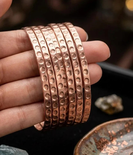 Set pure copper bangle - pure,