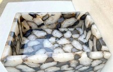 Mix Agate Bathroom Sink – Luxury Semi-Precious Stone sink for Elegant bathroom