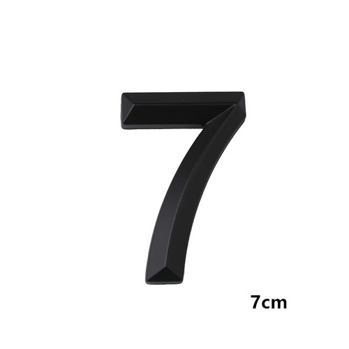 7cm house number - 7cm,