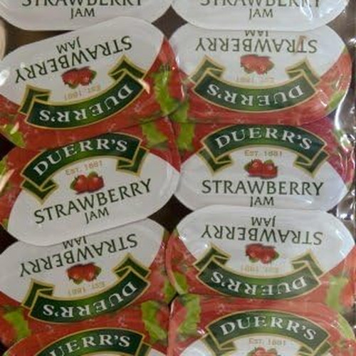 Duerr strawberry jam - -, 16