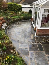 Sagar Black indian sandstone crazy paving 8m2