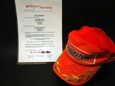 MICHAEL SCHUMACHER signed cap