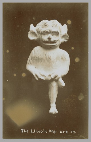 The lincoln imp statue - lincoln,