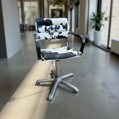 Vintage office barstool - vintage,