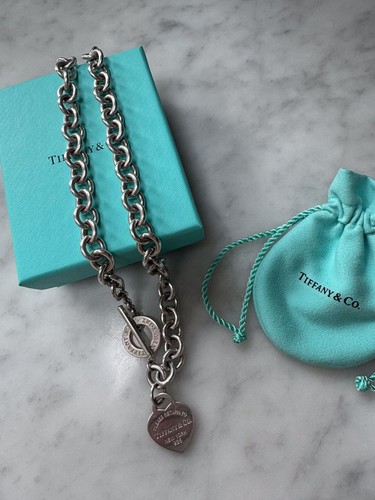 Tiffany heart tag - -,