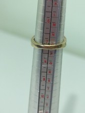 925 Gold Plated Mum Ring Never Worn Size O