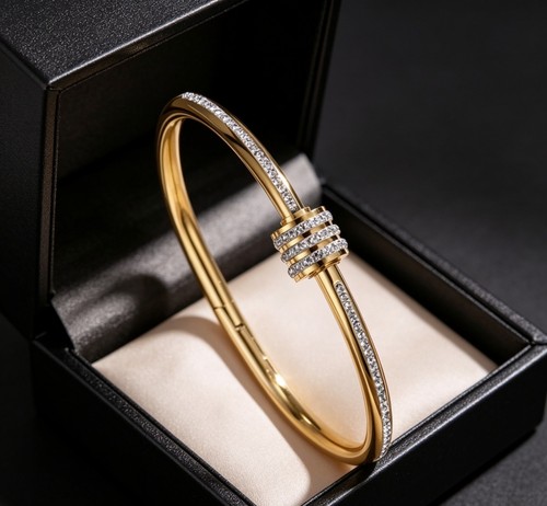 Women 9ct gold dipped - dipped, loop