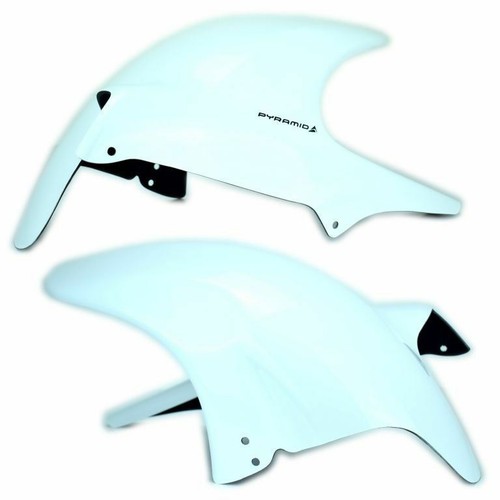 Pyramid hugger fender white - hugger,